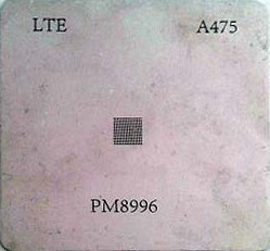 شابلون A475 آی سی تغذیه کوالکام PM8996 مناسب تعمیر گوشی های اندرویدی