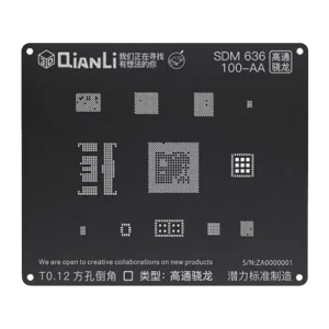 شابلون سه بعد QIANLI iBlack SDM 636 100-AA