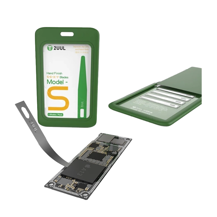 تیغ 4تایی تمیز کننده چسب آی سی و 2UUL DA14-S CPU