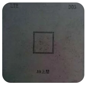 شابلون A9 RAM مناسب پایه سازی آی سی های برد گوشی موبایل