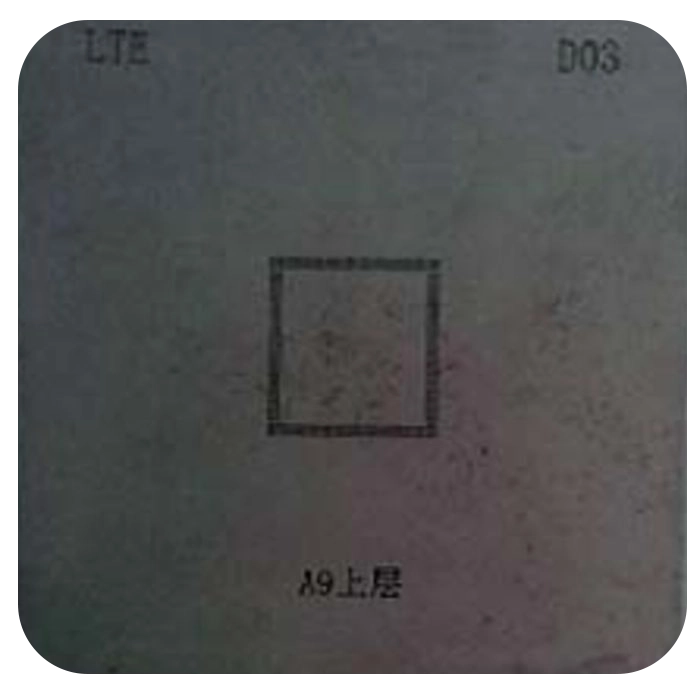 شابلون A9 RAM مناسب پایه سازی آی سی های برد گوشی موبایل