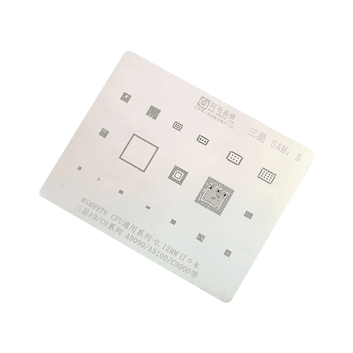 شابلون AMAOE SAM5 مناسب تعمیرات گوشی های موبایل سامسونگ