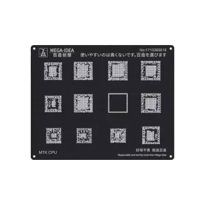 شابلون MEGA-IDEA 2D STENCILS MTK CPU