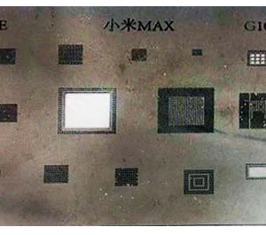 شابلون G1050 مناسب پایه سازی آی سی های برد موبایل شیائومی MAX