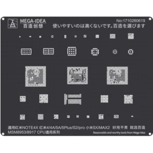 شابلون MEGA-IDEA MSM8953/8917 CPU MI QL10