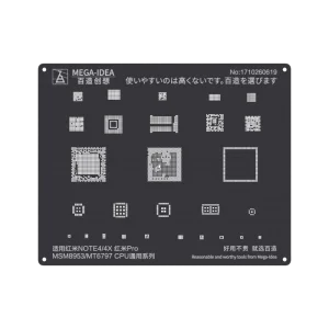 شابلون MEGA IDEA MSM8953/MT6797 CPU MI QL11