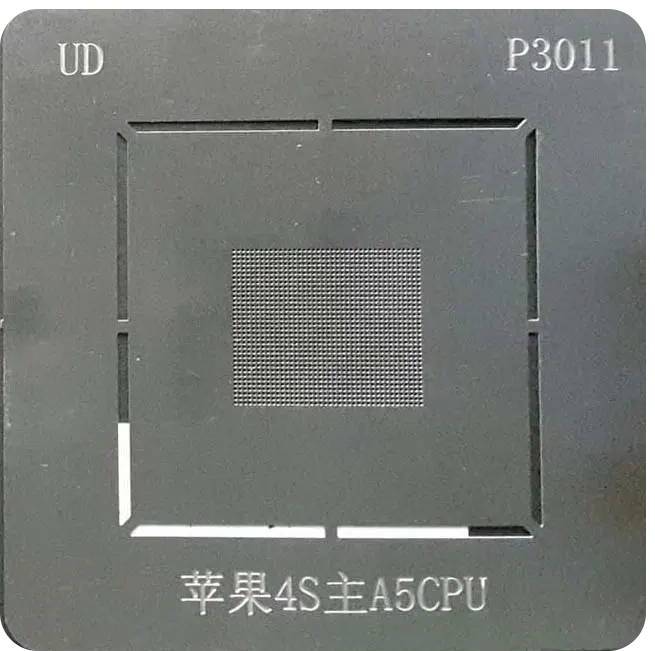 شابلون 4S A5CPU مناسب پایه سازی آی سی های برد گوشی موبایل