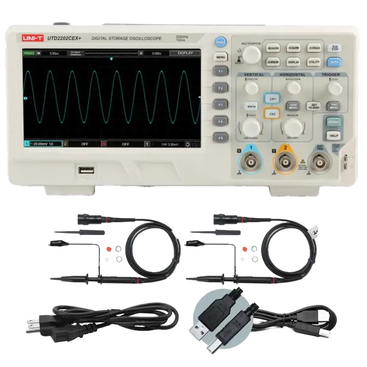 دستگاه اسیلوسکوپ UNI-T UTD2202CEX