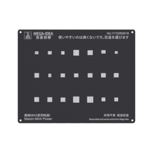 شابلون دو بعدی مشکی MEGA-IDEA 2D Maxim Max Power