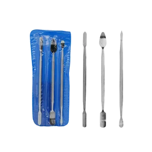 ست اسپاتول دو طرفه فلزی 3 عددی