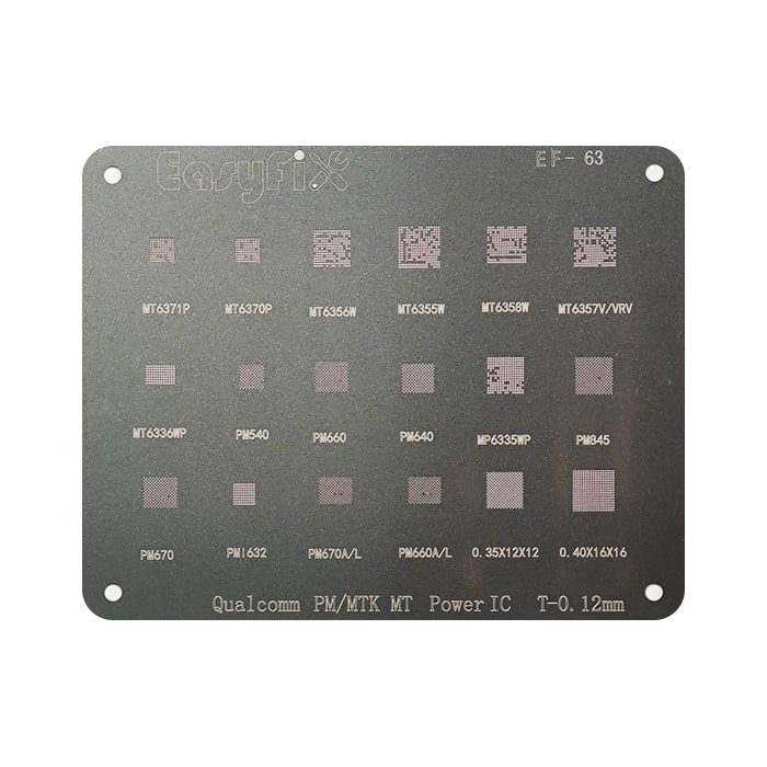 شابلون سیلور EasyFix Silver EF-63