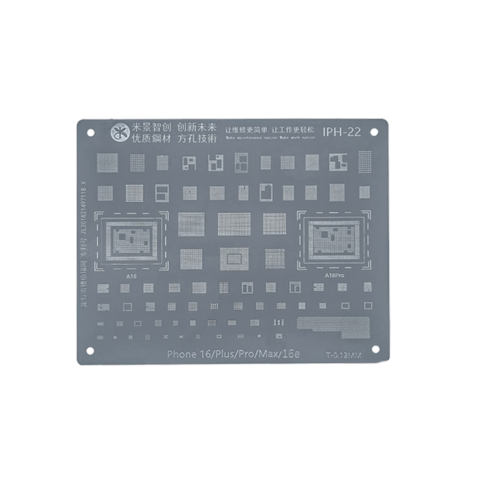 شابلون MIJING IP16 IPH-22 CPU