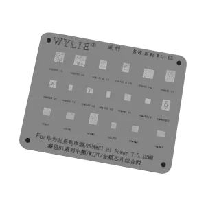 شابلون آی سی های پاور مدل (های سیلیکون) WYLIE WL-66