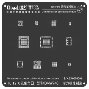 شابلون بیس باند Qianli Base Band IPhone 6 مناسب پایه سازی گوشی موبایل