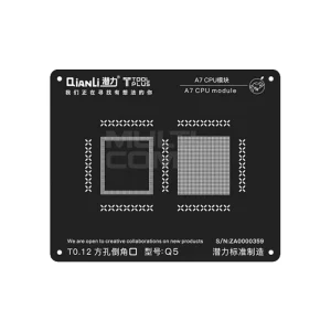 شابلون دو بعدی QIANLI A7 IPHONE CPU
