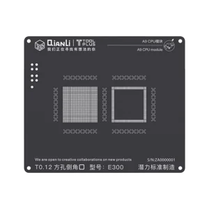 شابلون دو بعدی Qianli 2d A9 cpu آیفون مناسب پایه سازی گوشی موبایل