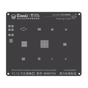 شابلون سه بعدی qianli BMW760 مناسب تعمیرات موبایل آیفون 6s