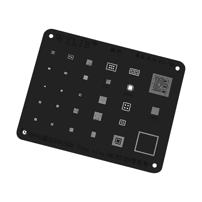 شابلون مشکی WYLIE WL-59