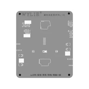 شابلون نقره ای WYLIE WL-02