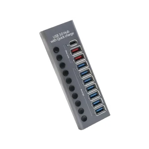 مولتی شارژر و هاب QUICK 985C 10PORT