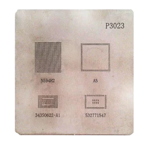 شابلون چند منظوره P3023 مناسب پایه سازی و ریبال آی سی های برد ipad4