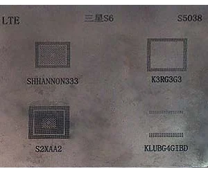 شابلون چند منظوره S5038 مناسب آی سی های برد گوشی موبایل سامسونگ S6 edge