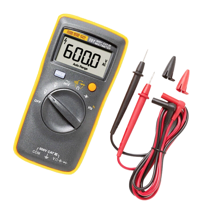 مولتی متر با پراب اصلی FLUKE 101