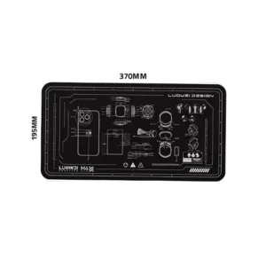 پد LUOWEI LW-M4 370MM×195MM