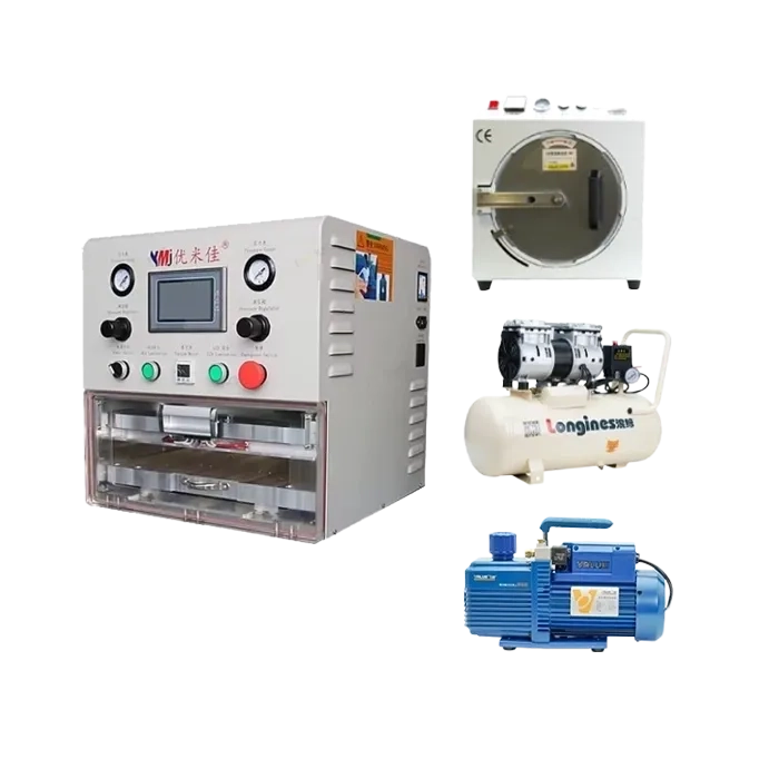 پکیج تعویض گلس 15 اینچ YMJ TTH-200