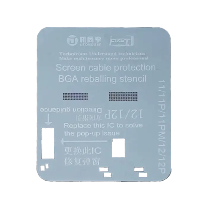 شابلون JTX FIXST IC LCD 11/12P