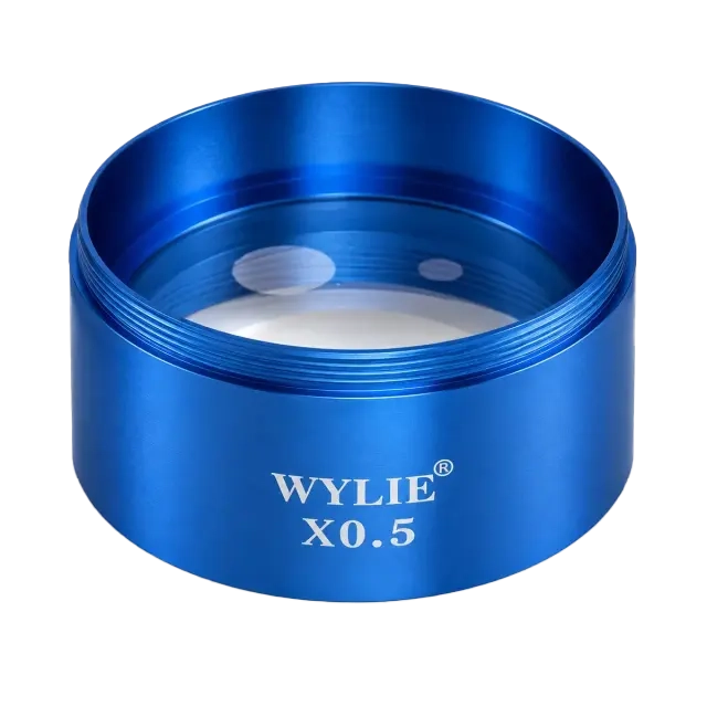 لنز واید آبی لوپ WYLIE 0.5X